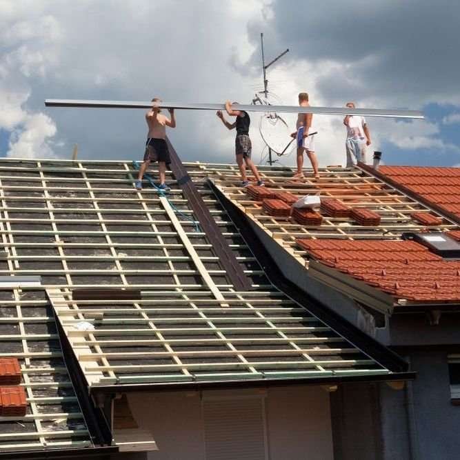 Plat dak Zuidhorn opnieuw leggen